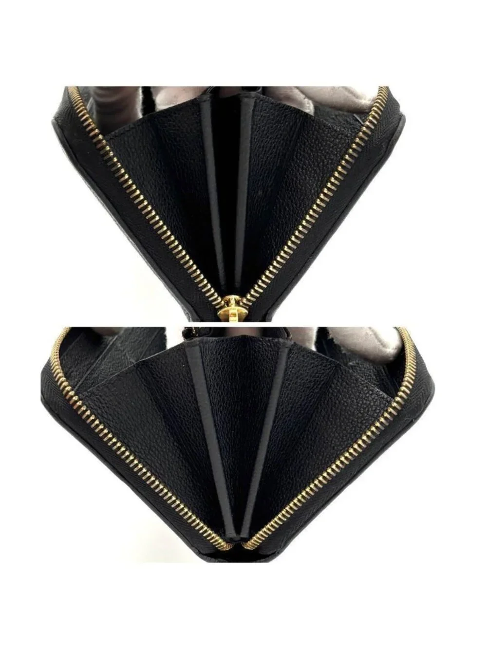 Louis Vuitton Wallet Zippy Monogram Black